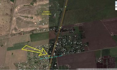 Lote frentista situado a metros de la ruta 18, altura km 11,5 de la localidad de Álvarez
