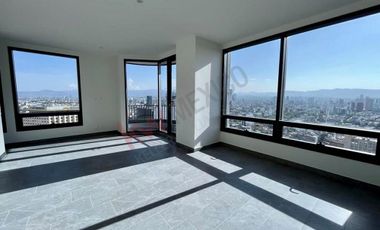 Maravillosa vista panorámica desde el piso 28 en Be Grand Reforma