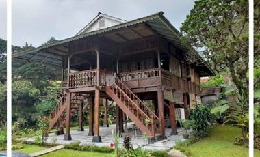 JUAL VILLA DEKAT TAMAN SAFARI BOGOR DILEWATI SUNGAI JERNIH + KOLAM RENANG + MATA AIR