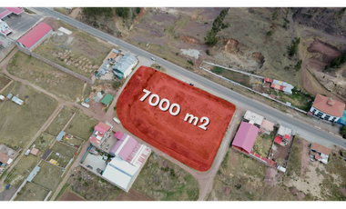 VENDO TERRENO 7,000 M2 A PIE DE AUTOPISTA PUCYURA ANTA CUSCO