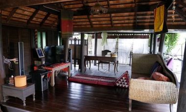 Very Unique Lanna Style house priced for immediate sale in Chiang Mai