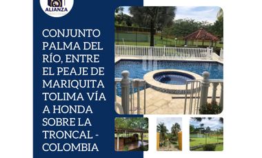 Venta o permuta de casa campestre en Mariquita Honda Tolima
