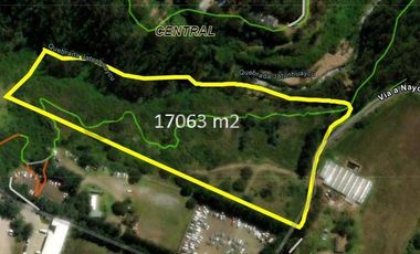 TERRENO VENTA SECTOR NAYON  21700m2