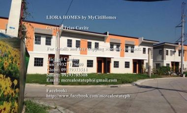 LIORA HOMES Rent to Own House and Lot in General Trias Cavit