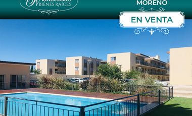Departamento en VENTA 2 ambientes con patio - SOLARES DE Moreno 3