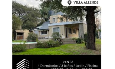 Villa Allende a metros del Golf 4 Dormitorios