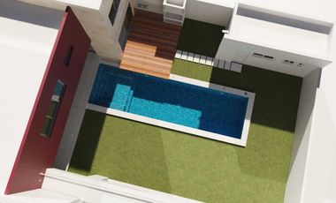 CASA EN VENTA CON ALBERCA Y RECAMARA EN P.B. FRACC. PALMAS GREEN MEDELLIN,VER.