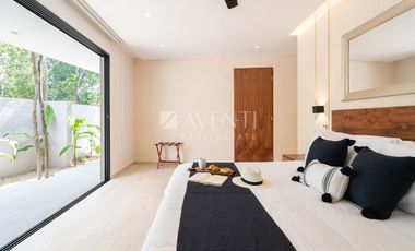 Condo Hotel amueblado en Venta, Aldea Maya, Aldea Zama, Tulum Quintana Roo.