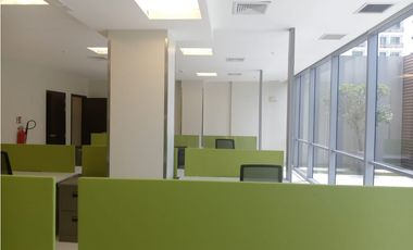 SE ALQUILA OFICINA AMOBLADA DE 318MTS EN COSTA DEL ESTE