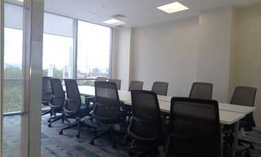 SE ALQUILA OFICINA AMOBLADA DE 318MTS EN COSTA DEL ESTE