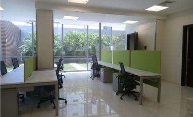 SE ALQUILA OFICINA AMOBLADA DE 318MTS EN COSTA DEL ESTE