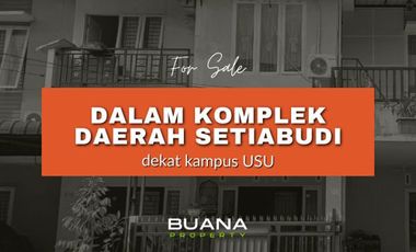 Rumah Murah 2 Lantai Daerah Setiabudi Dekat Kampus USU Medan