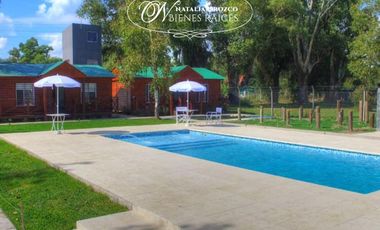 Cabaña EN VENTA- Francisco Alvarez- Piscina y seguridad con Camaras