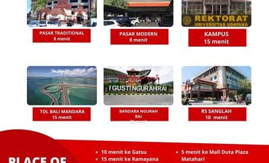 RUMAH DI RENON DI JANTUNG DENPASAR DAPATKAN PROMO MENARIK