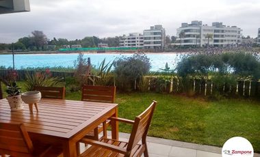 LAGOON  PILAR - 3 ambientes Pta baja con jardin, Vista a la Laguna !!