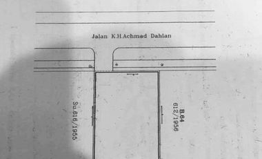 TANAH at JL KH. AHMAD DAHLAN, KEBAYORAN BARU - TERMURAH (DIJUAL)