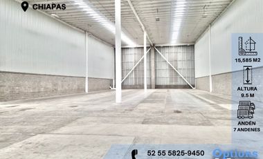 Chiapas, area to rent industrial warehouse