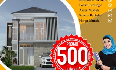 Rumah murah minimalis di Gading View Dau Malang