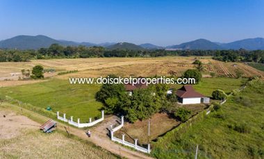(HS294-02) Beautiful Home for Sale on Nearly 4.5 Rai of Land in Doi Saket