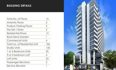 Fully Furnished Loft Type Condo in Northstar Condominium