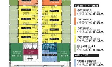 Fully Furnished Loft Type Condo in Northstar Condominium