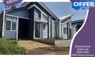 Rumah Dijual di Malang Tipe 25/107 Free Biaya2 Dekat Kampus