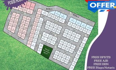 Rumah Dijual di Malang Tipe 25/107 Free Biaya2 Dekat Kampus