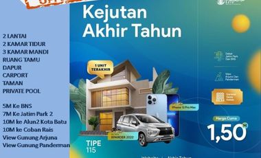 FREE IPHONE 13 PRO MAX RUMAH VILLA 2 LANTAI