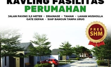 Tanah Kavling Menanggal Mojosari Siap Bangun, FREE SHM