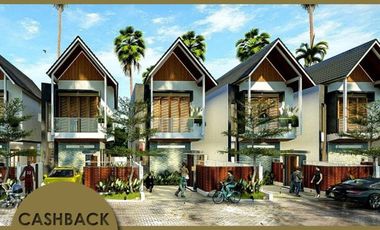 Dijual Rumah Semi Villa 2 Lt STRATEGIS + Private Pool Include Pajak Hrg 1 M-an di Jl. Gunung Salak, Denpasar Barat
