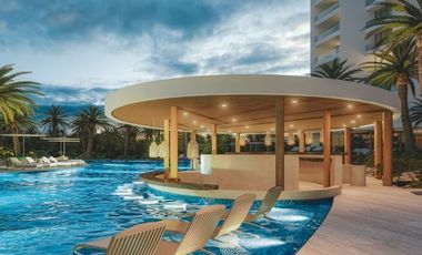 Condominio con terraza con vista al mar, alberca, cuarto lavado, venta, pre-cons