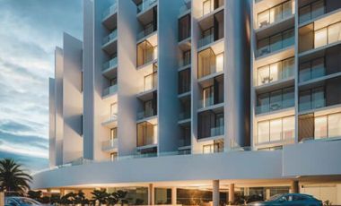 Condominio con terraza con vista al mar, alberca, cuarto lavado, venta, pre-cons