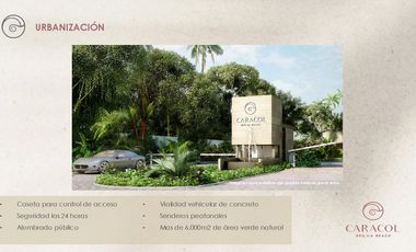 VENTA LOTES TERRENOS XPUHA 36 MESES SIN INTERES FASE CARACOL CERCA AL MAR