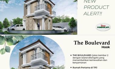 RUMAH TAMAN PONDOK JATI WARU BOULEVARD 2 LANTAI MEWAH MURAH