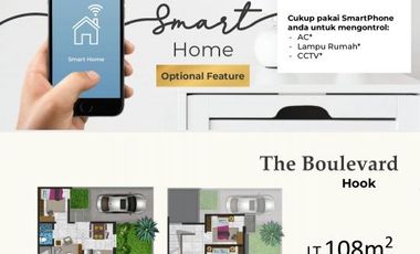 RUMAH TAMAN PONDOK JATI WARU BOULEVARD 2 LANTAI MEWAH MURAH