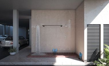 Departamento con terraza en rooftop y alberca con vista al mar, en venta Cozumel