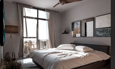 Departamento con terraza en rooftop y alberca con vista al mar, en venta Cozumel