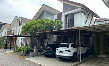 Dijual Rumah Serenade Lake Paramount Gading Serpong Tangerang Lokasi Strategis Fully Furnished Siap Huni