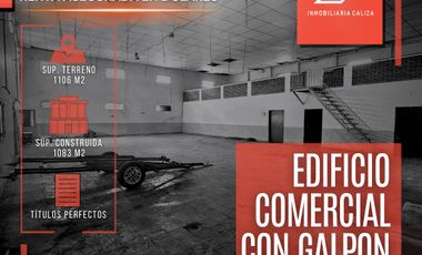 EDIFICIO COMERCIAL CON GALPÓN | ZONA AV. BELGRANO Y EJERCITO