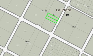 Terreno en venta - 407mts2 - Villa Castells, La Plata