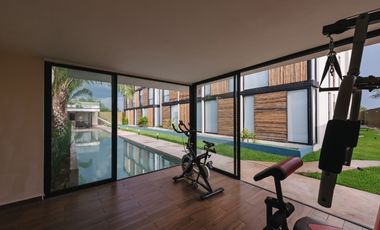 Amueblado 2 habitaciones.  Temozon. Norte de Merida.