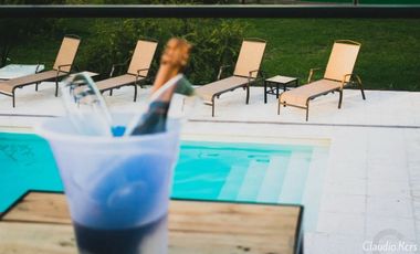 ALQUILER TEMPORARIO DE CABAÑAS CON PILETA TANTI