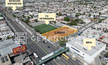 Terreno Comercial en Renta, Fraccionamiento Azteca, Guadalupe, Nuevo León