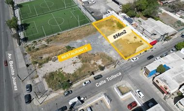 Terreno Comercial en Renta, Fraccionamiento Azteca, Guadalupe, Nuevo León