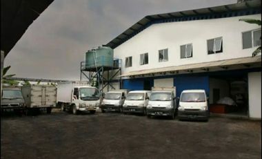 Tanah dan Bangunan Pabrik Luas di Desa Sentul Bogor