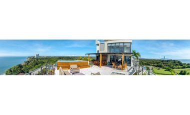 PUNTA CAELO BEACHFRONT PENTHOUSE  FOR SALE