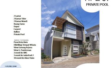 LERENG PANDERMAN RUMAH VILLA MURAH DI KOTA BATU TIPE 67