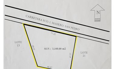 RENTA DE TERRENO EN TORREON COAHUILA FRANCISCO I. MADERO
