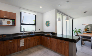 Casa en venta en privada al norte de Mérida en Cholul