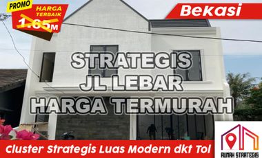 READY CLUSTER STRATEGIS LUAS JATIMAKMUR PONDOK GEDE BEKASI DKT JAKARTA